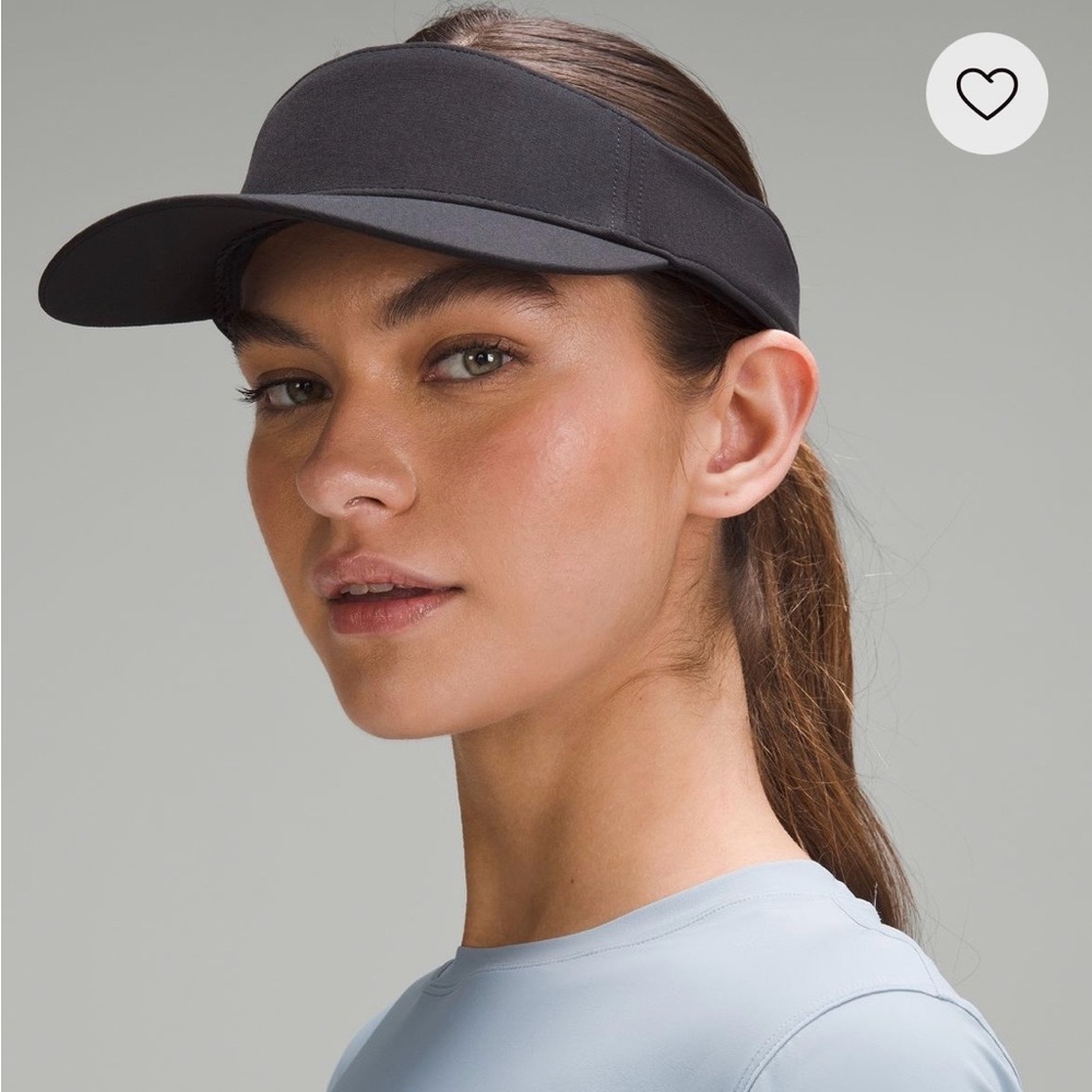 lululemon athletica Black Removable Sweatband All-Sport Visor
